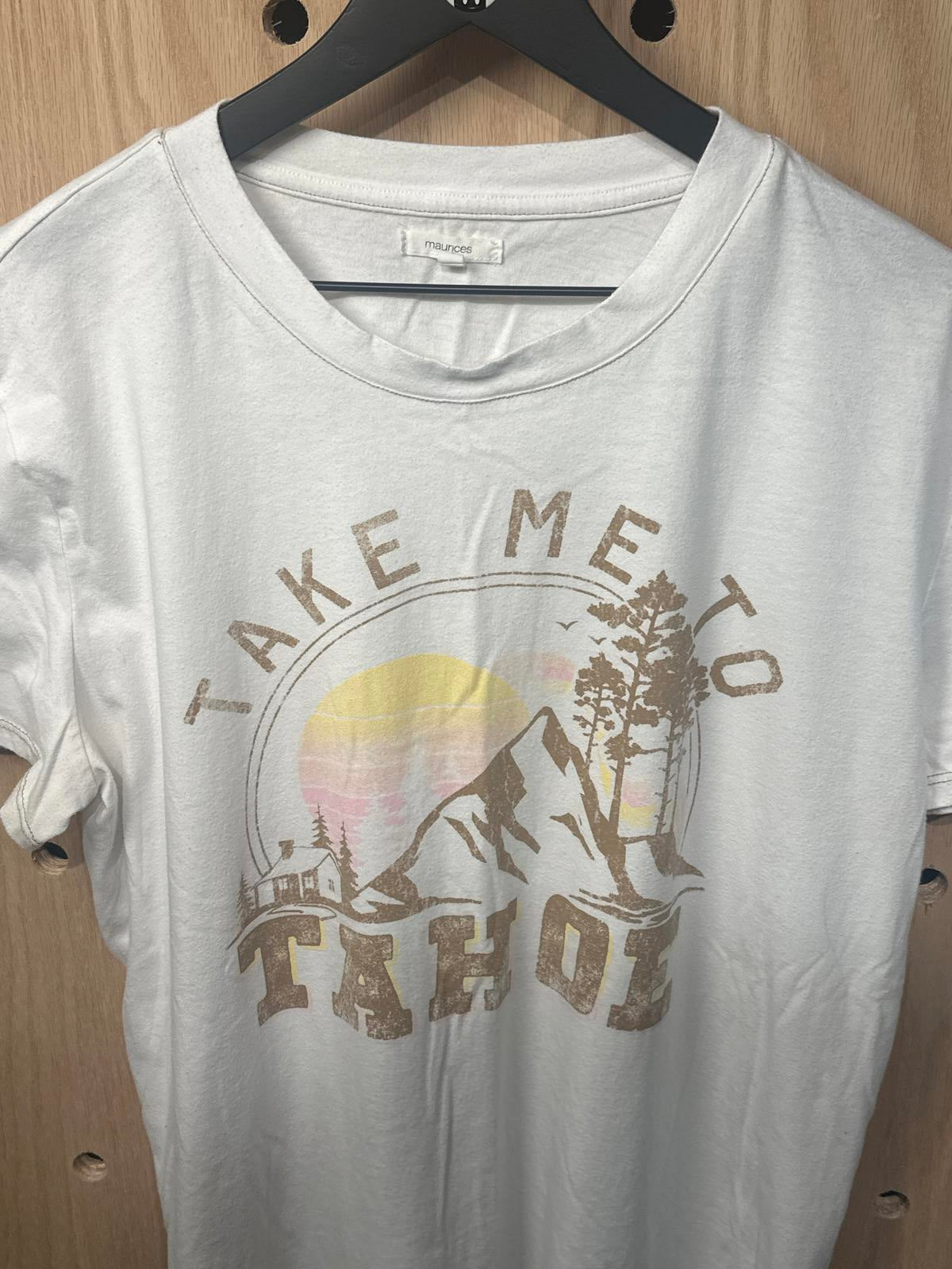 Maurices White Graphic 'Take Me To Tahoe' T-Shirt