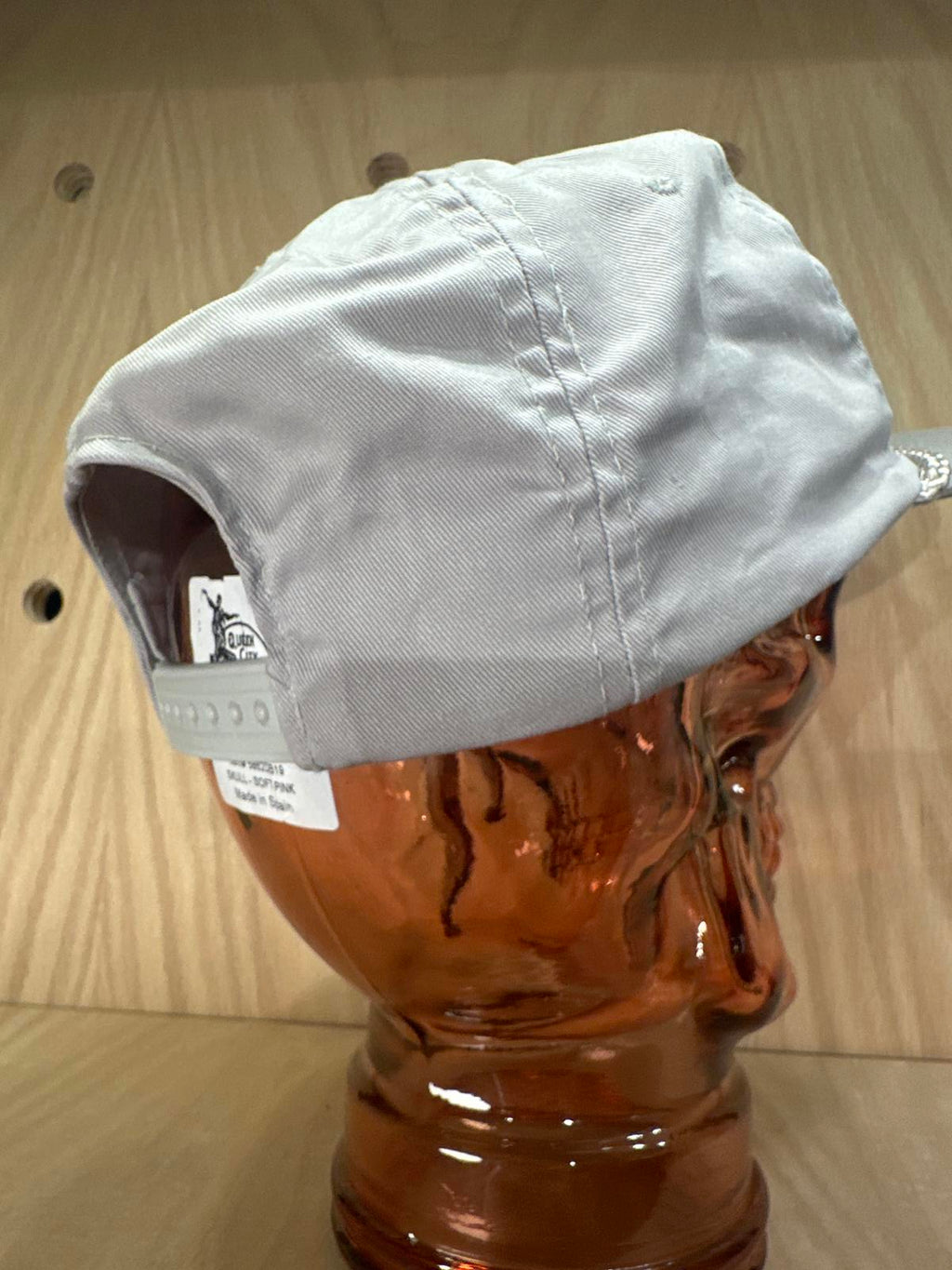 M & J Sports White Baseball Cap Wausau, WI