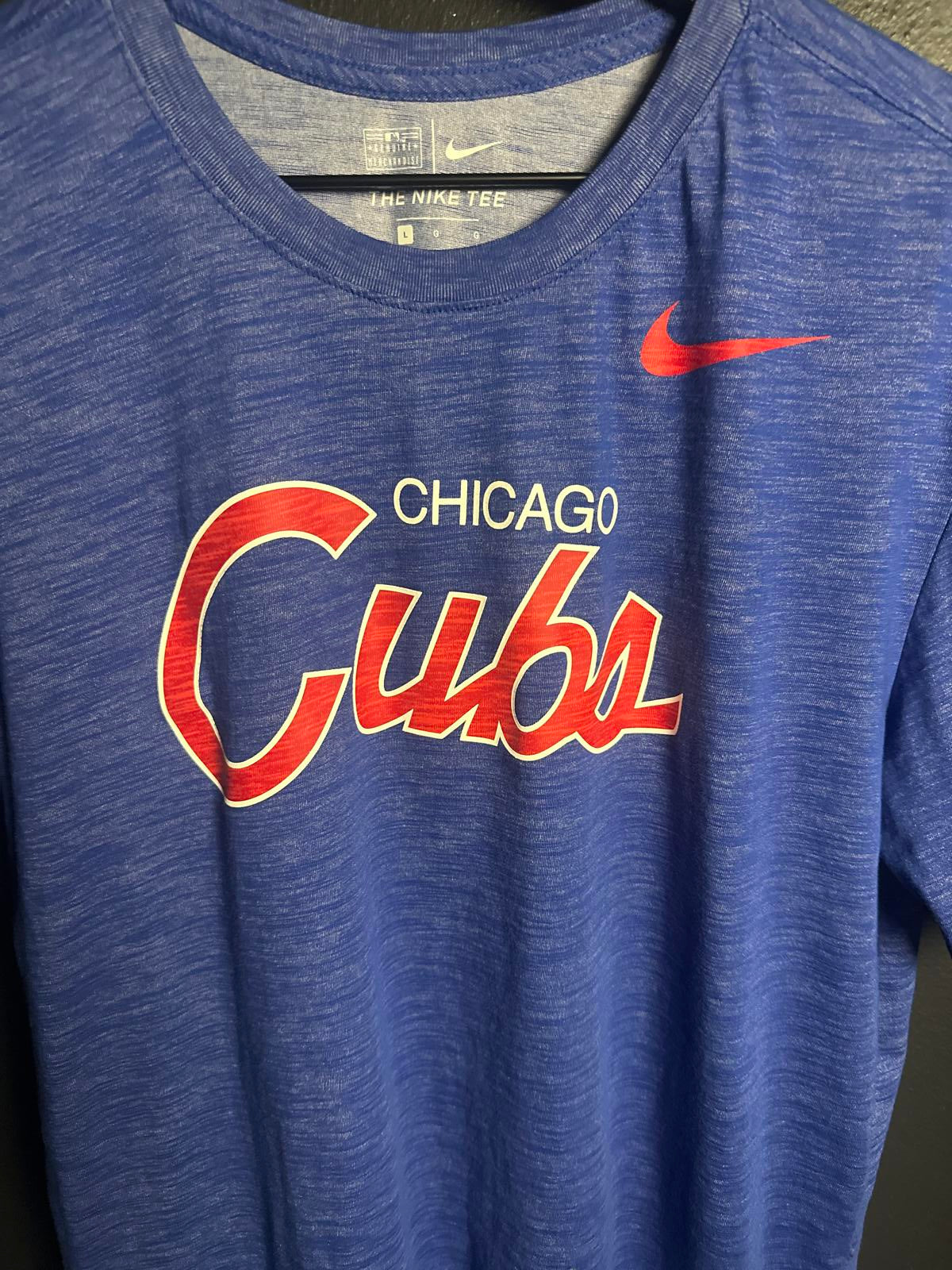 Nike Chicago Cubs Blue T-Shirt