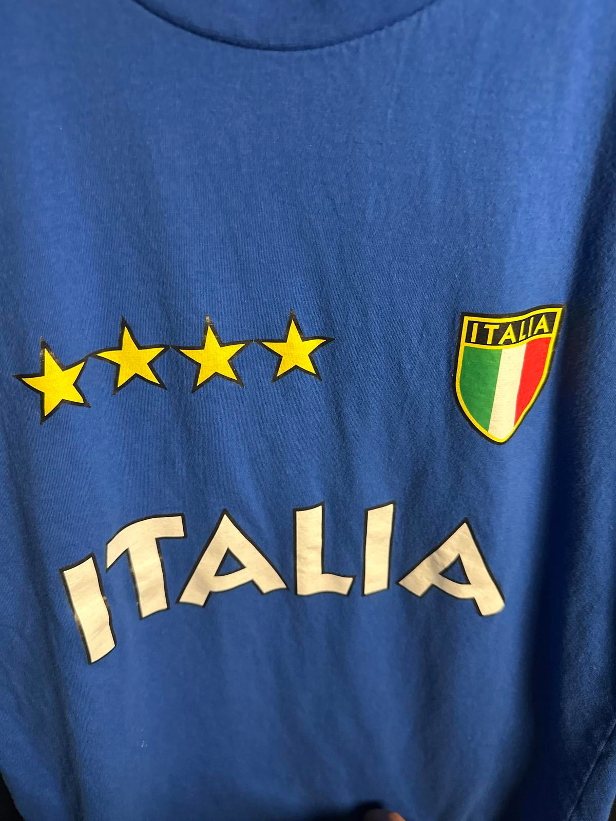 Italia Football T-Shirt- Size S