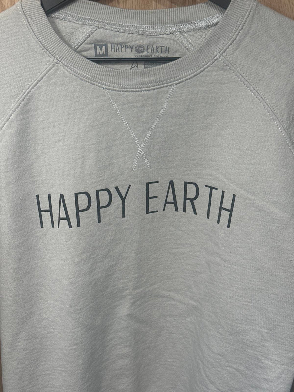 Happy Earth Woman's Sweatshirt Crewneck