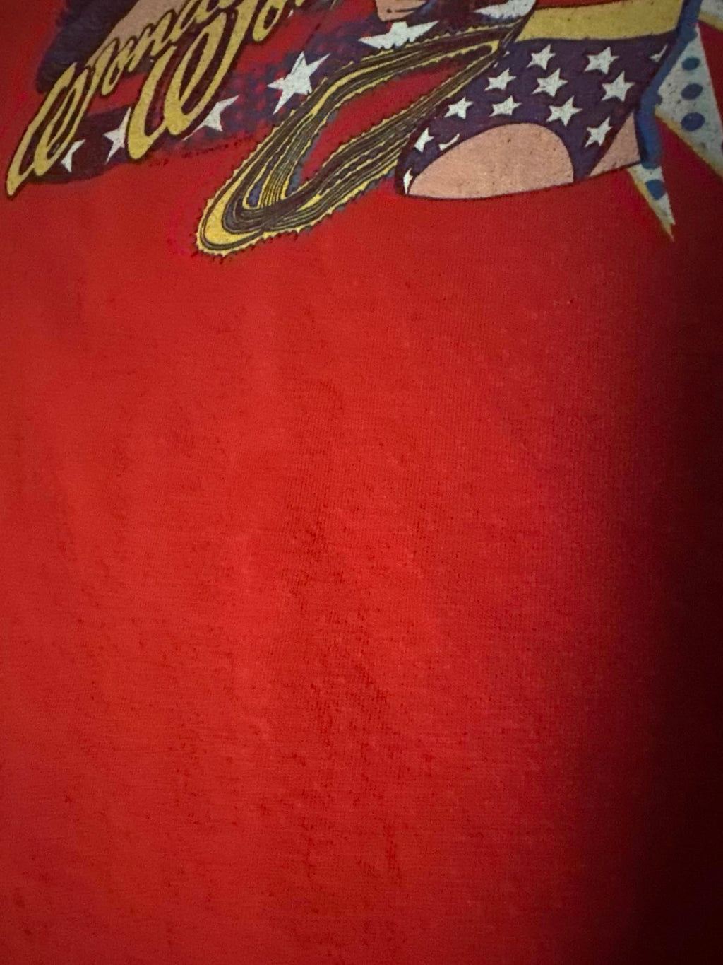 Wonder Woman Red Graphic T-Shirt Men's 2XL