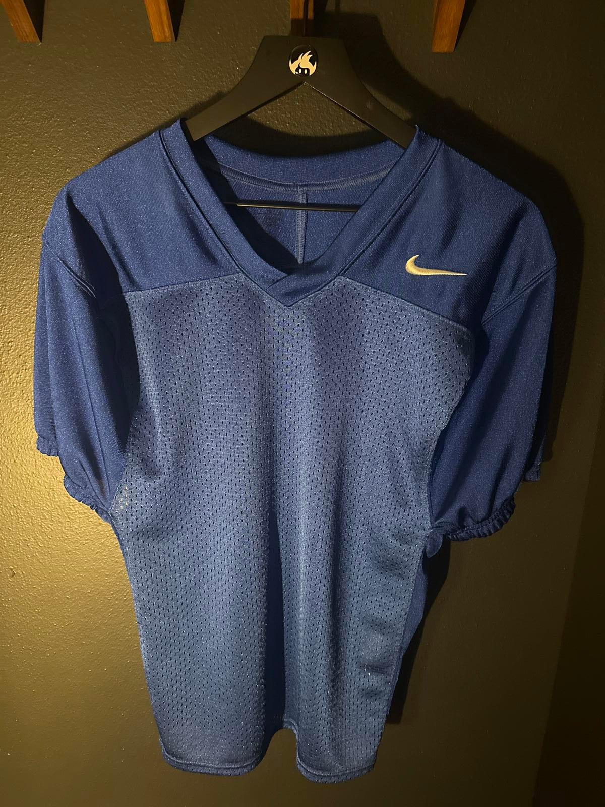Nike Women's Blue Athletic Jersey - Size XL