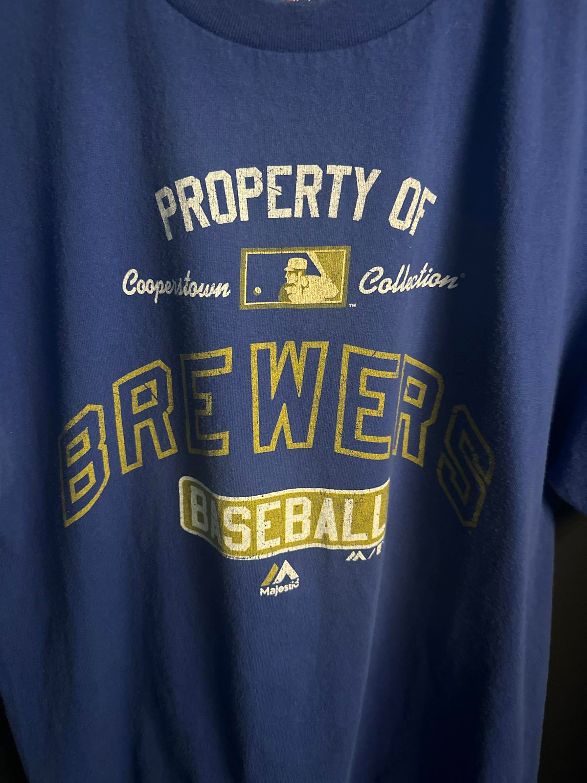 Majestic Milwaukee Brewers Baseball T-Shirt