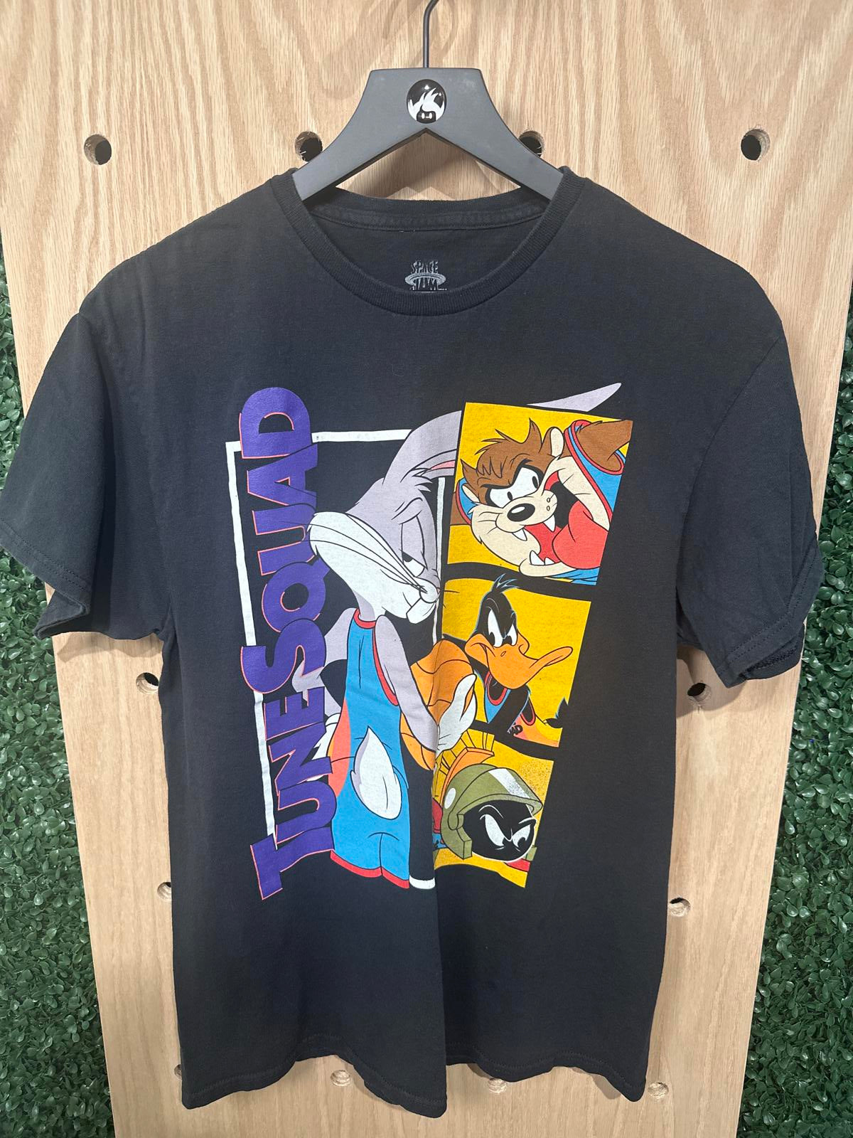 Space Jam Tune Squad Men's Black Graphic T-Shirt