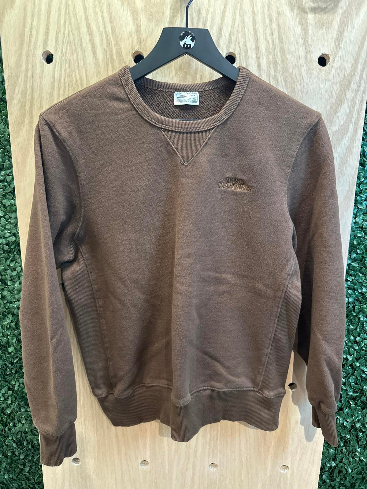 Basil Haydens Brown Crewneck Sweatshirt