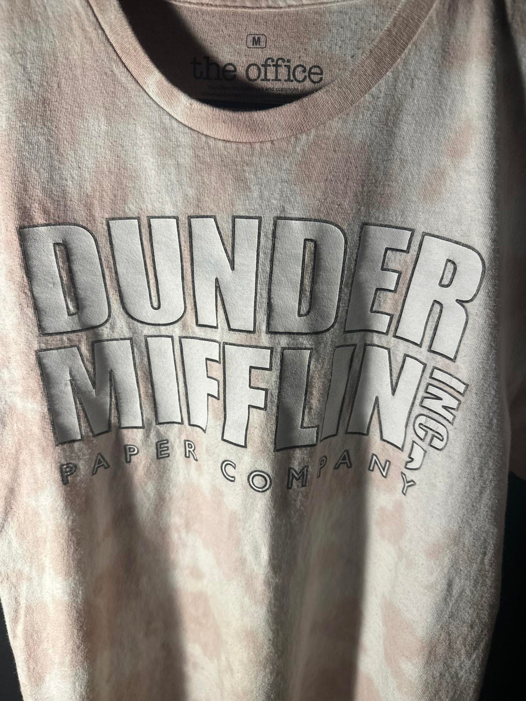 Dunder Mifflin Inc. Bleach Wash Tee – The Office