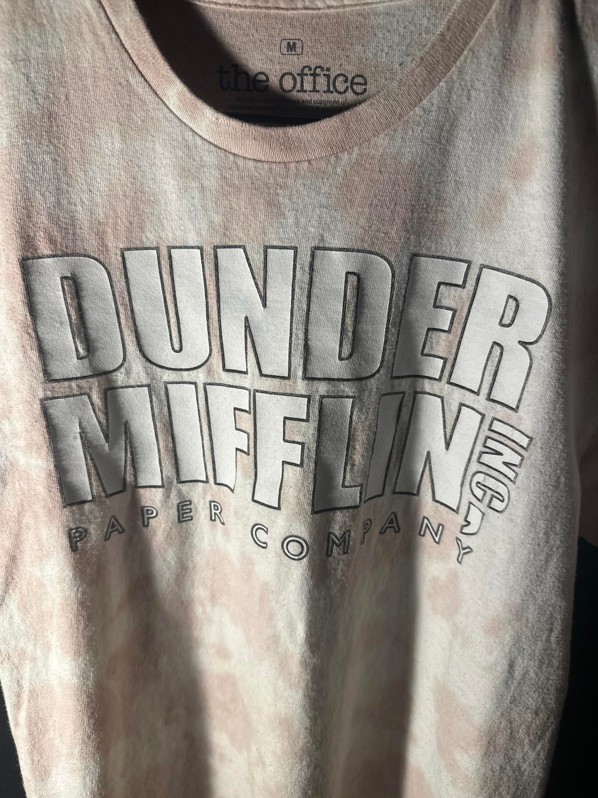 Dunder Mifflin Inc. Bleach Wash Tee – The Office