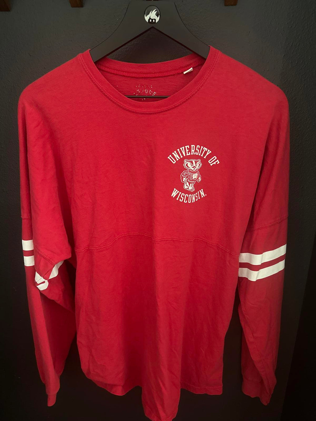 University of Wisconsin Badgers Long Sleeve Tee - Red