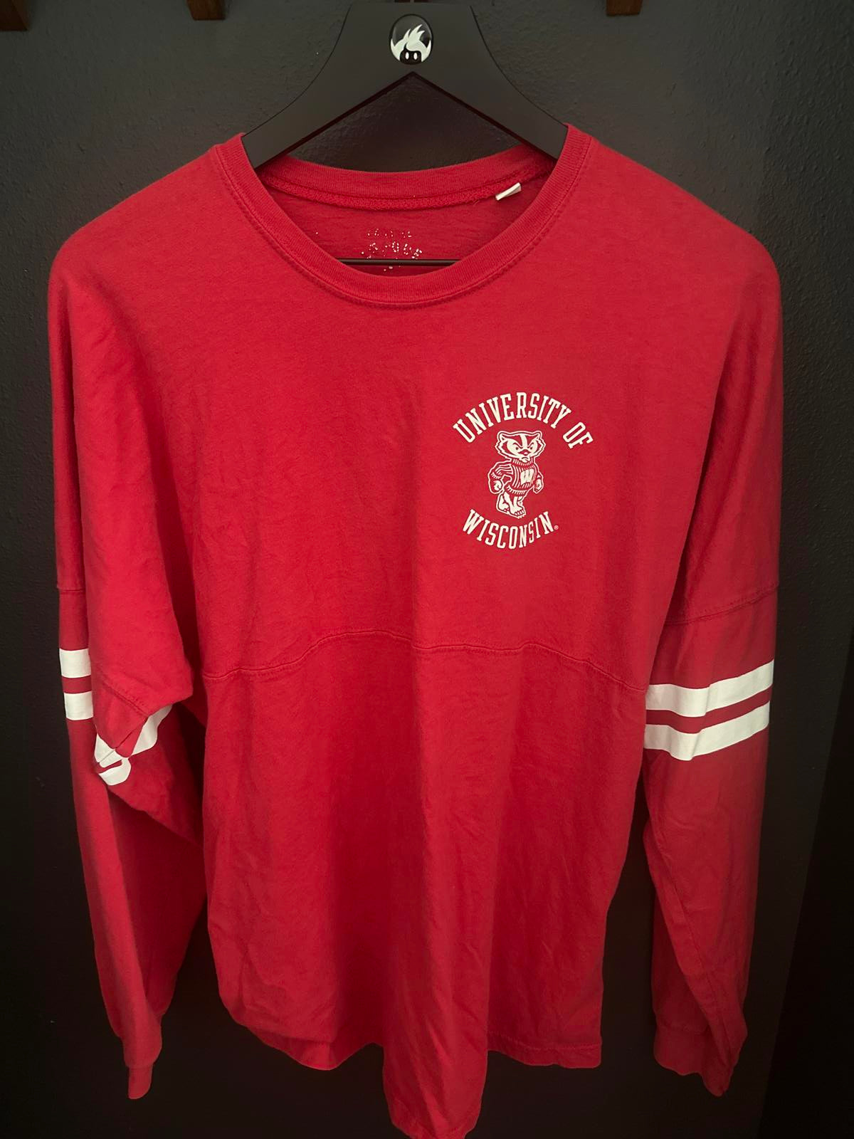 University of Wisconsin Badgers Long Sleeve Tee - Red