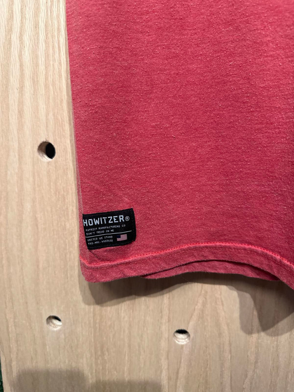 Howitzer American Patriot Red Short Sleeve T-Shirt