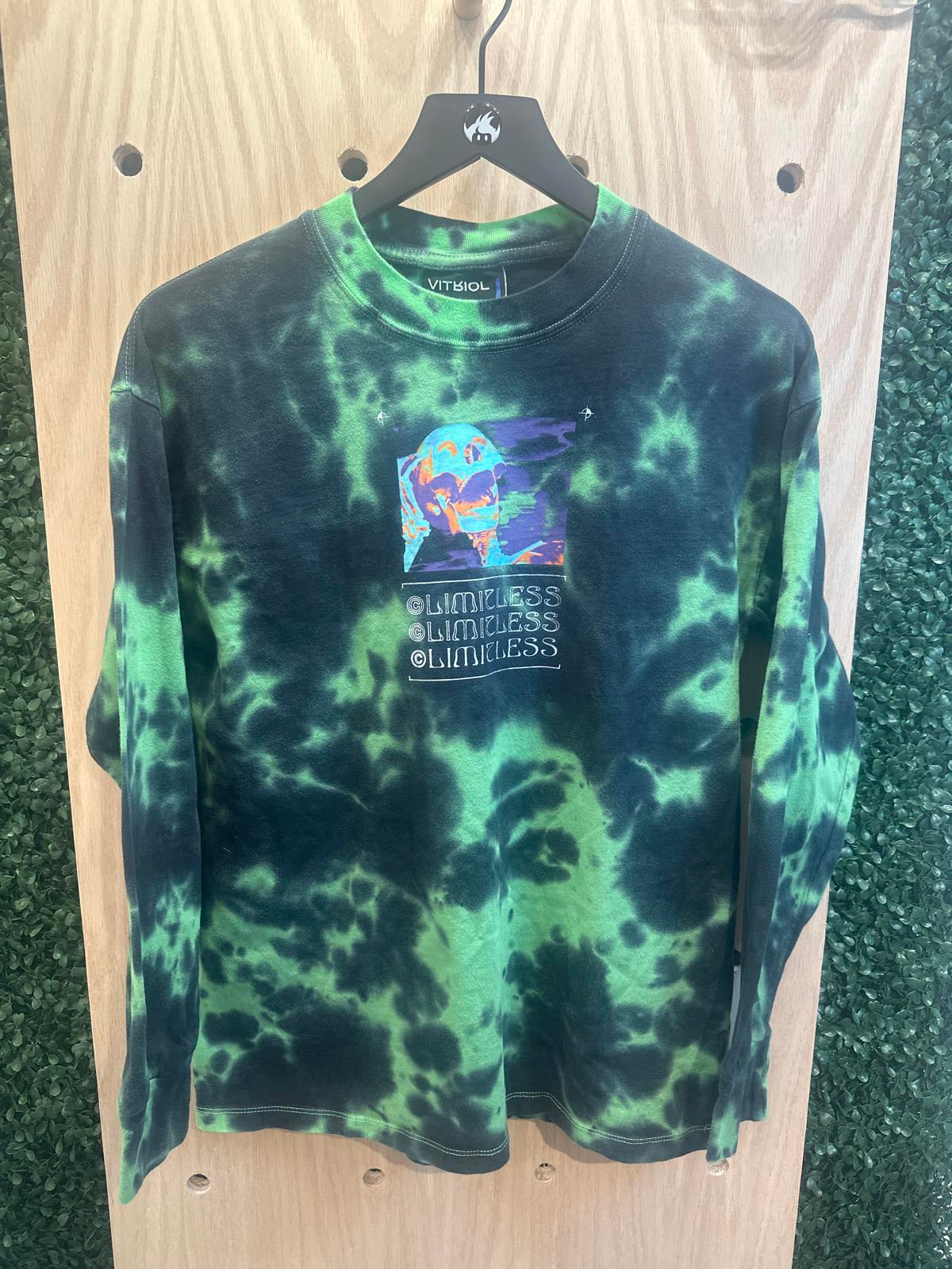 VITRIOL Limitless Graphic Tie-Dye Long Sleeve T-Shirt