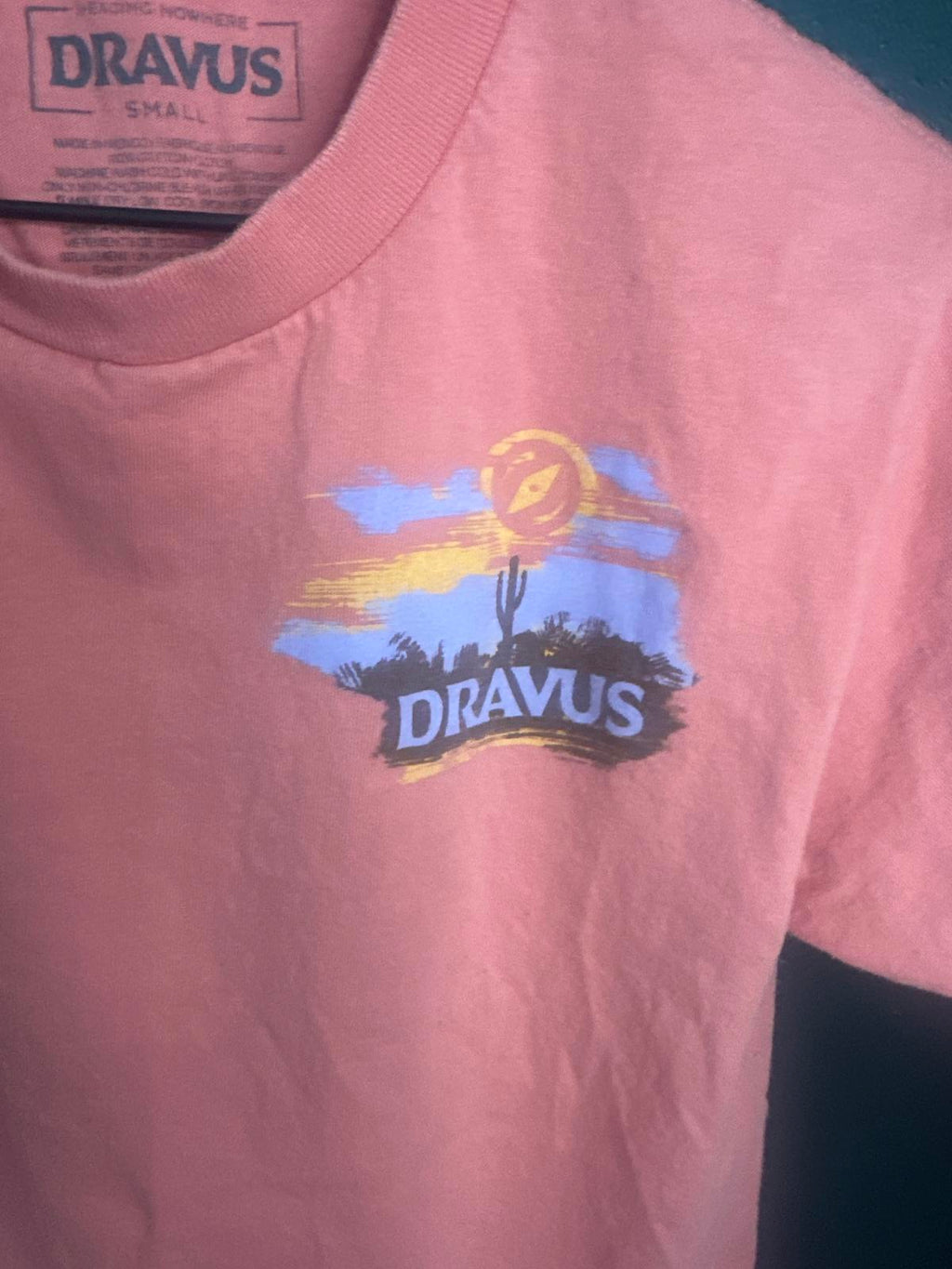 Men's Dravus 'Road to Nowhere' Graphic Tee - Size Small