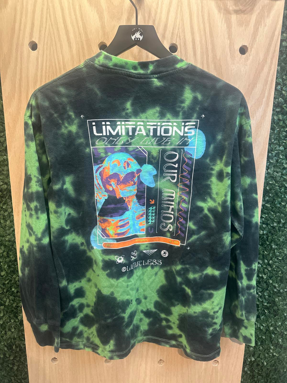 VITRIOL Limitless Graphic Tie-Dye Long Sleeve T-Shirt