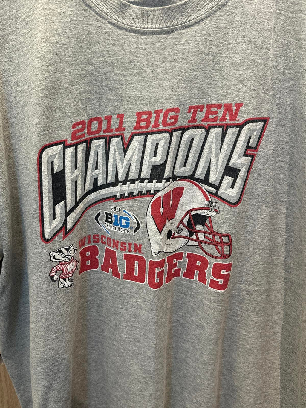 Gildan 2011 Big Ten Champions Wisconsin Badgers T-Shirt