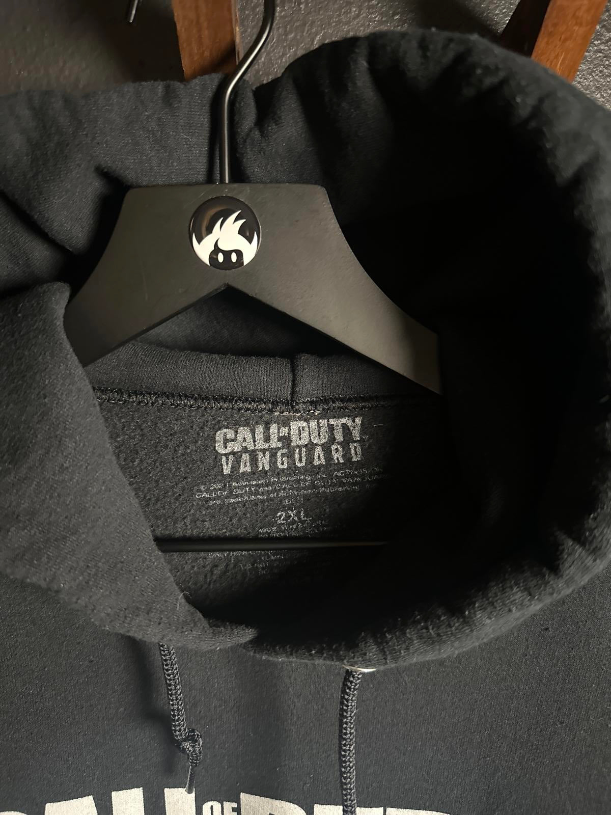 Call of Duty Vanguard Men's Black Hoodie Sweatshirt Size 2XL