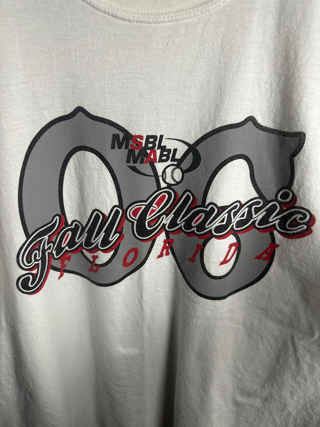 Gildan Ultra Cotton White MSBL Fall Classic Florida Graphic T-Shirt Size 2XL