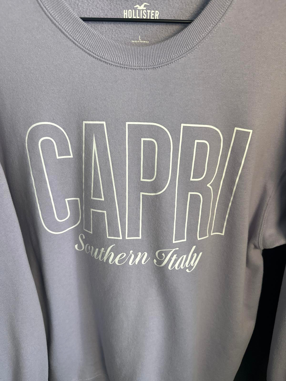 Hollister Capri Southern Italy Graphic Sweatshirt