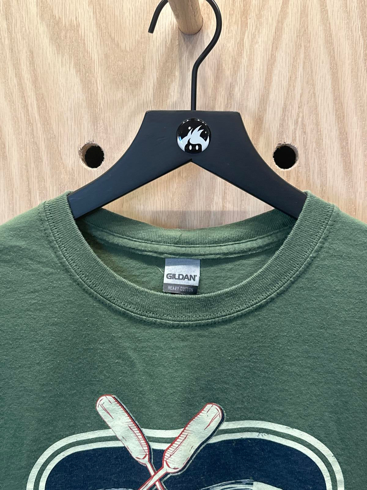 Gildan Heavy Cotton Green Minocqua Wisconsin Graphic T-Shirt