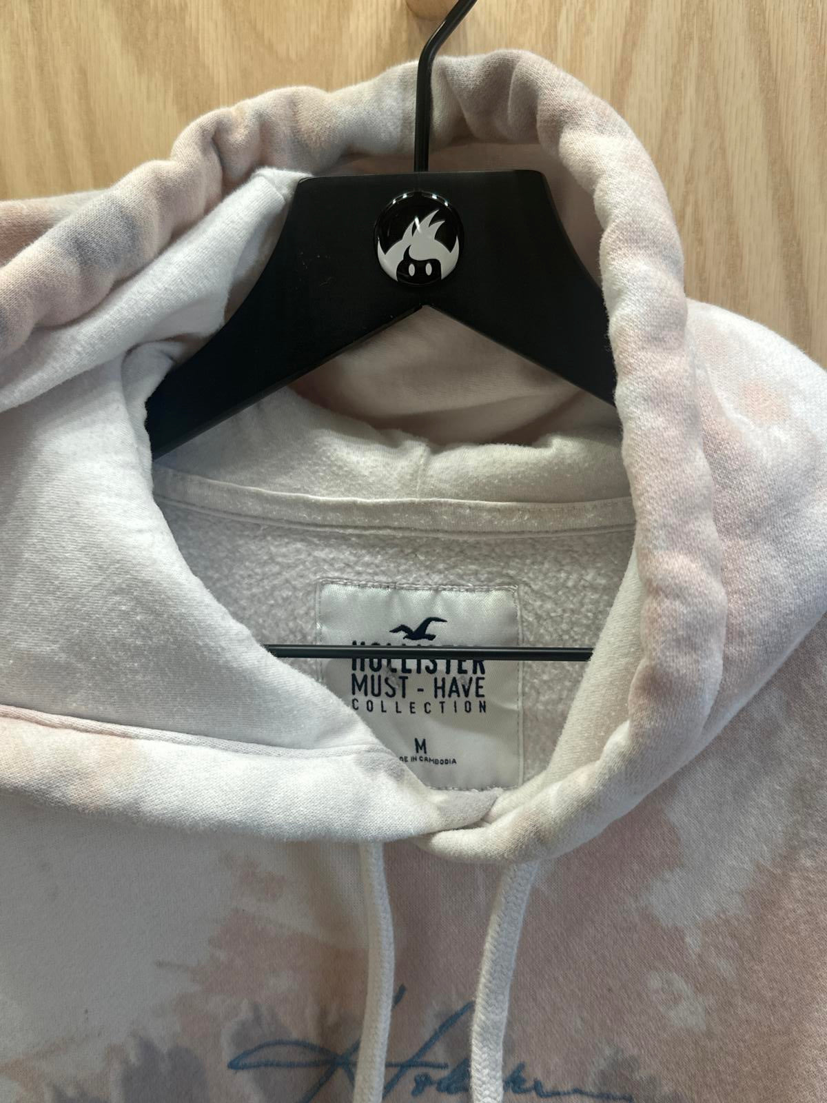 Hollister Tie-Dye Hoodie with Drawstring Hood