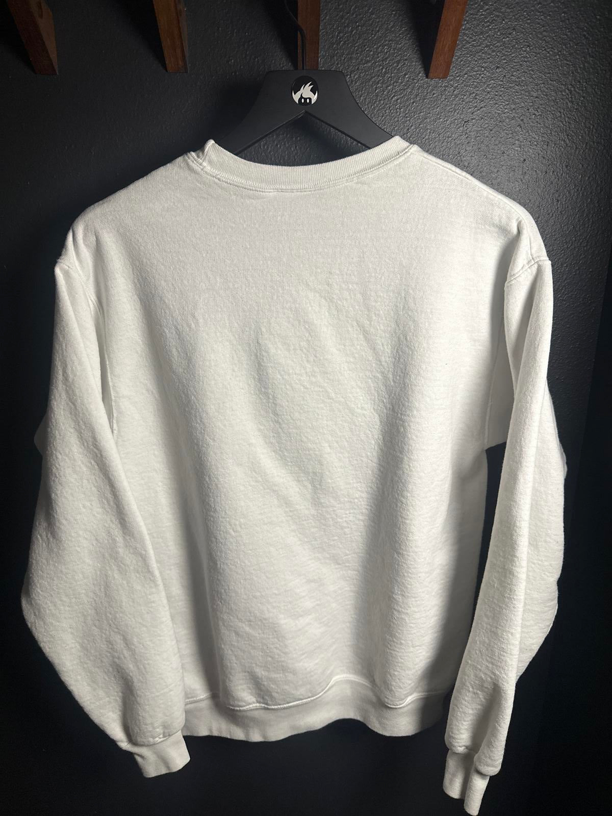 Hanes EcoSmart Sweatshirt with ART? ART? Design - White