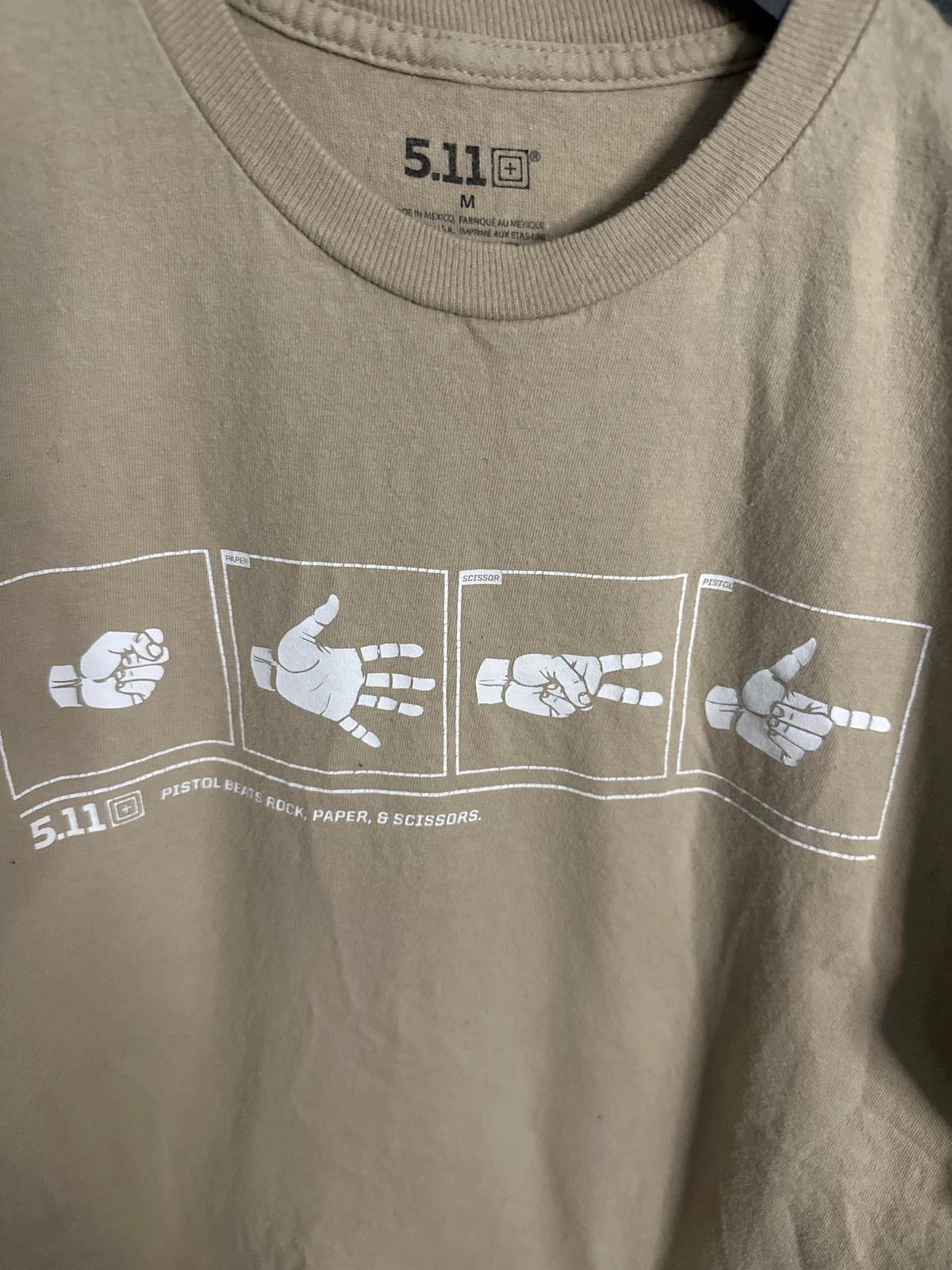 5.11 Men's Graphic T-Shirt - Rock, Paper, Scissors Design