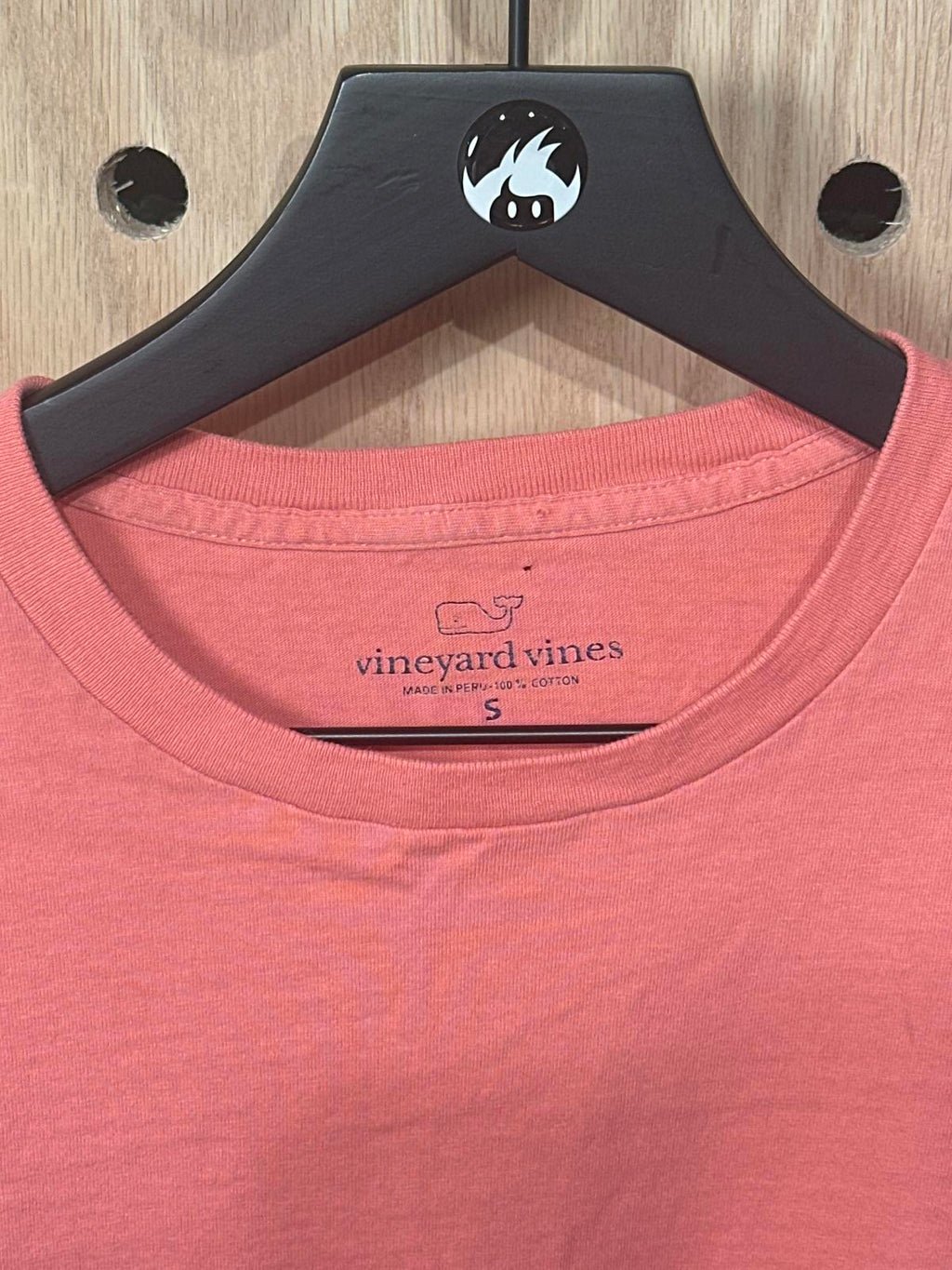 Vineyard Vines Coral Pocket T-Shirt, Size Small