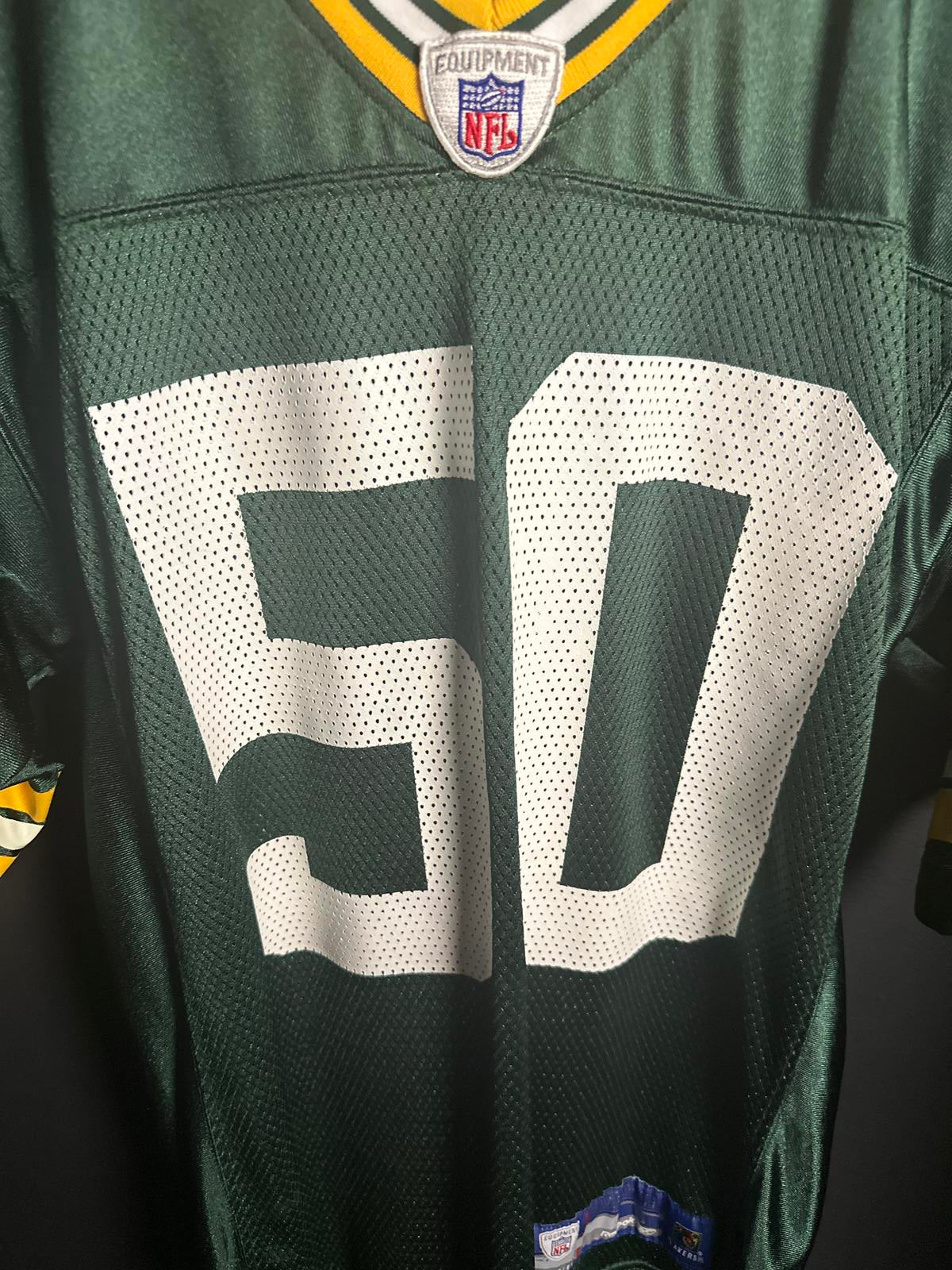 Green Bay Packers Jersey - AJ Hawk #50