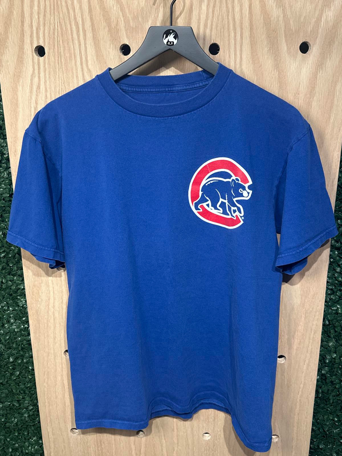 Majestic Chicago Cubs Blue T-Shirt Rizzo #44