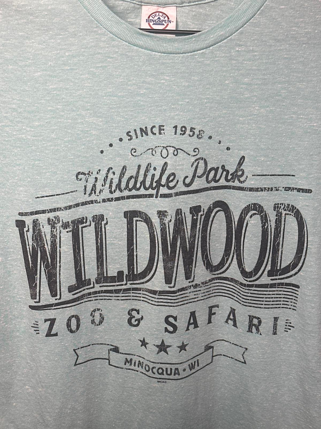 Delta Ringspun Wildwood Zoo & Safari Wildlife Park T-Shirt