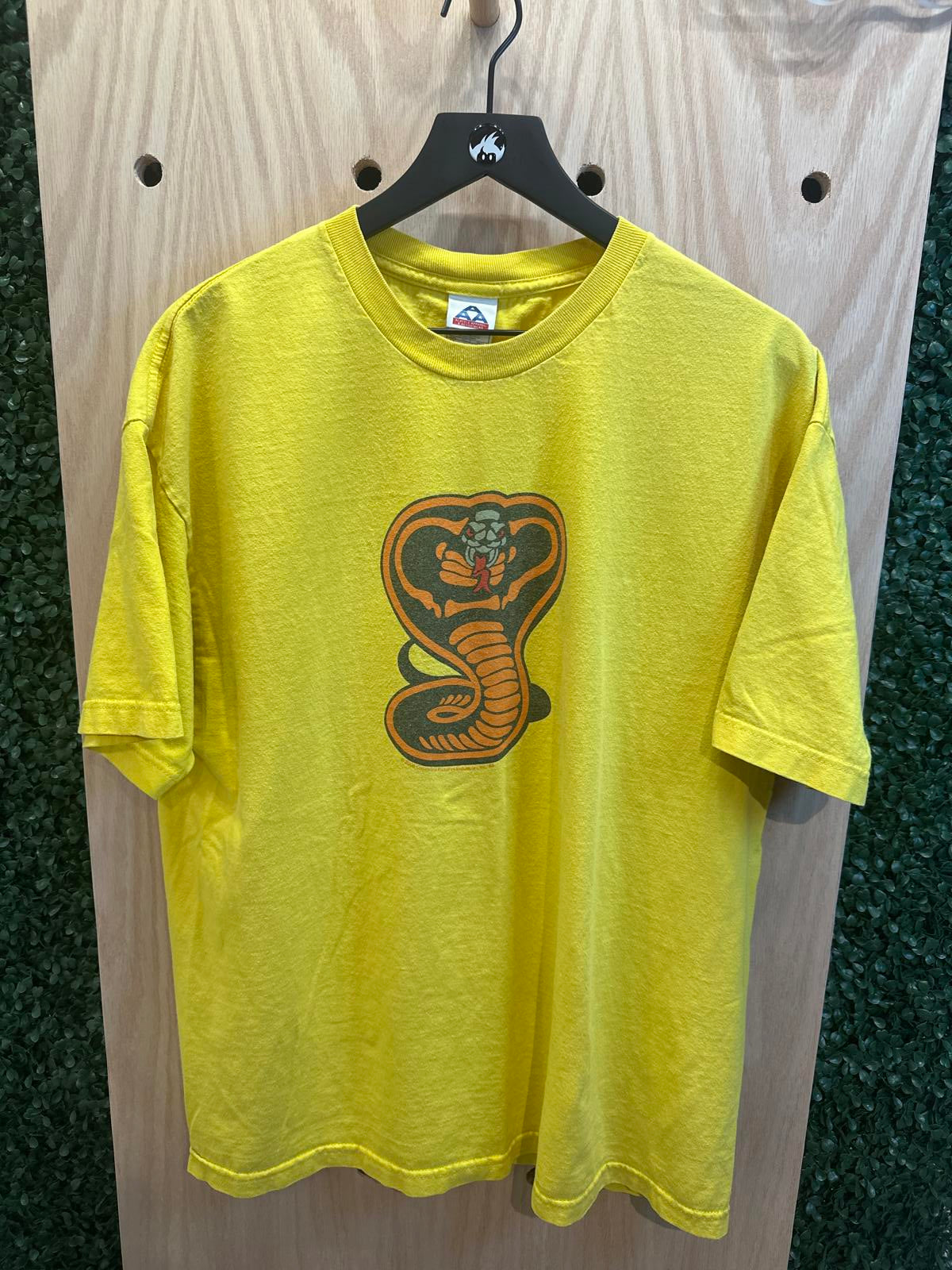 Vintage Yellow Graphic Cobra T-Shirt