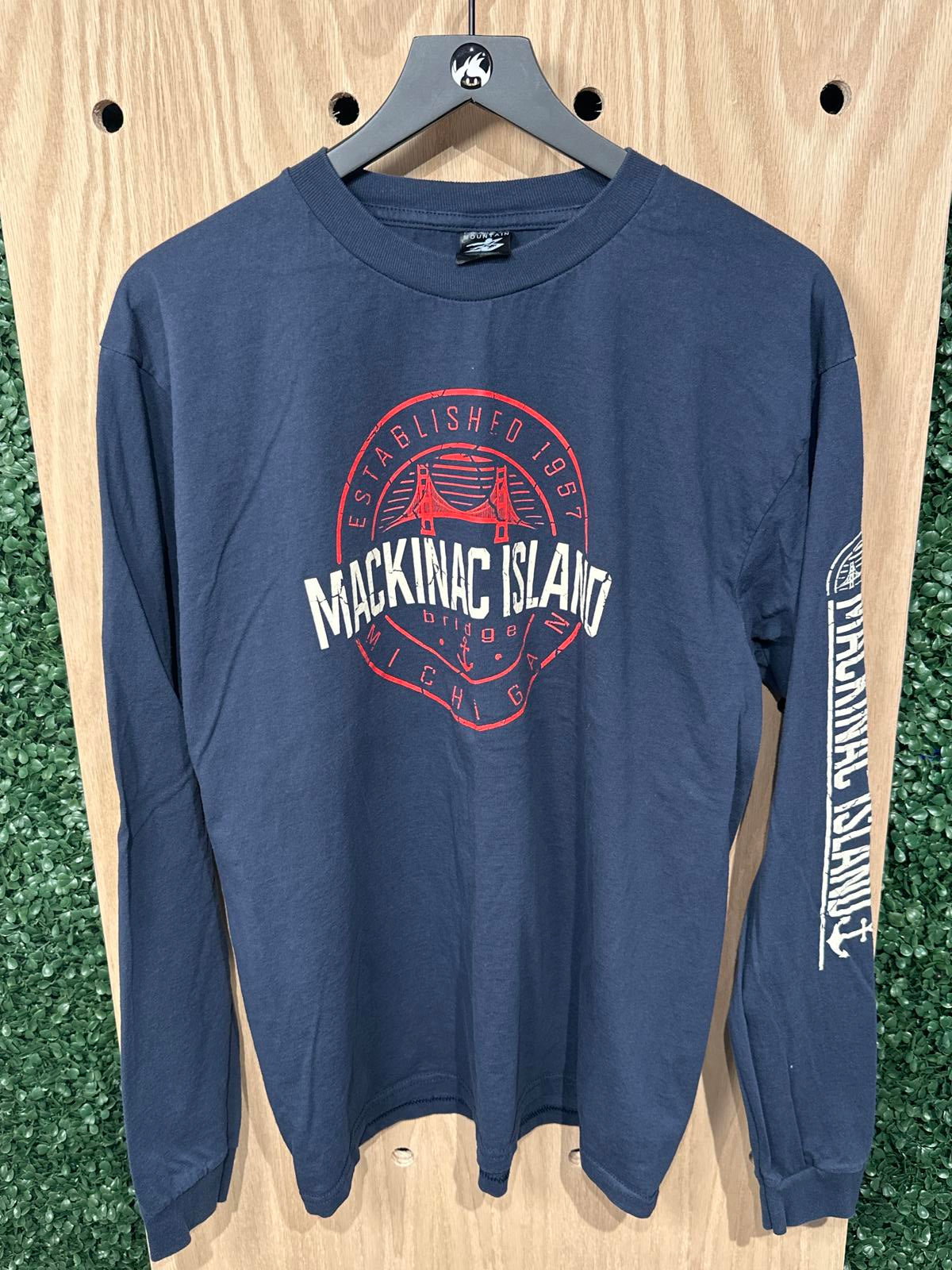Mountain Mackinac Island Long Sleeve T-Shirt