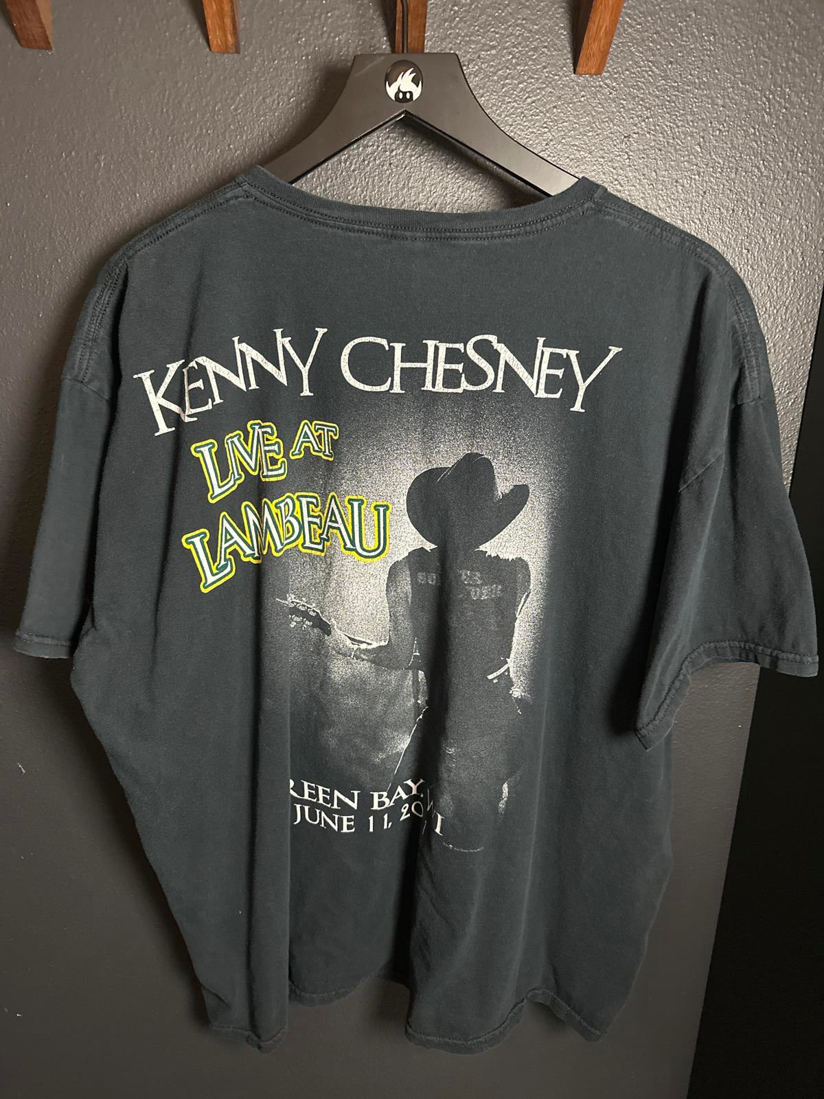 Gildan Black Kenny Chesney Graphic T-Shirt Goin' Costal 2011