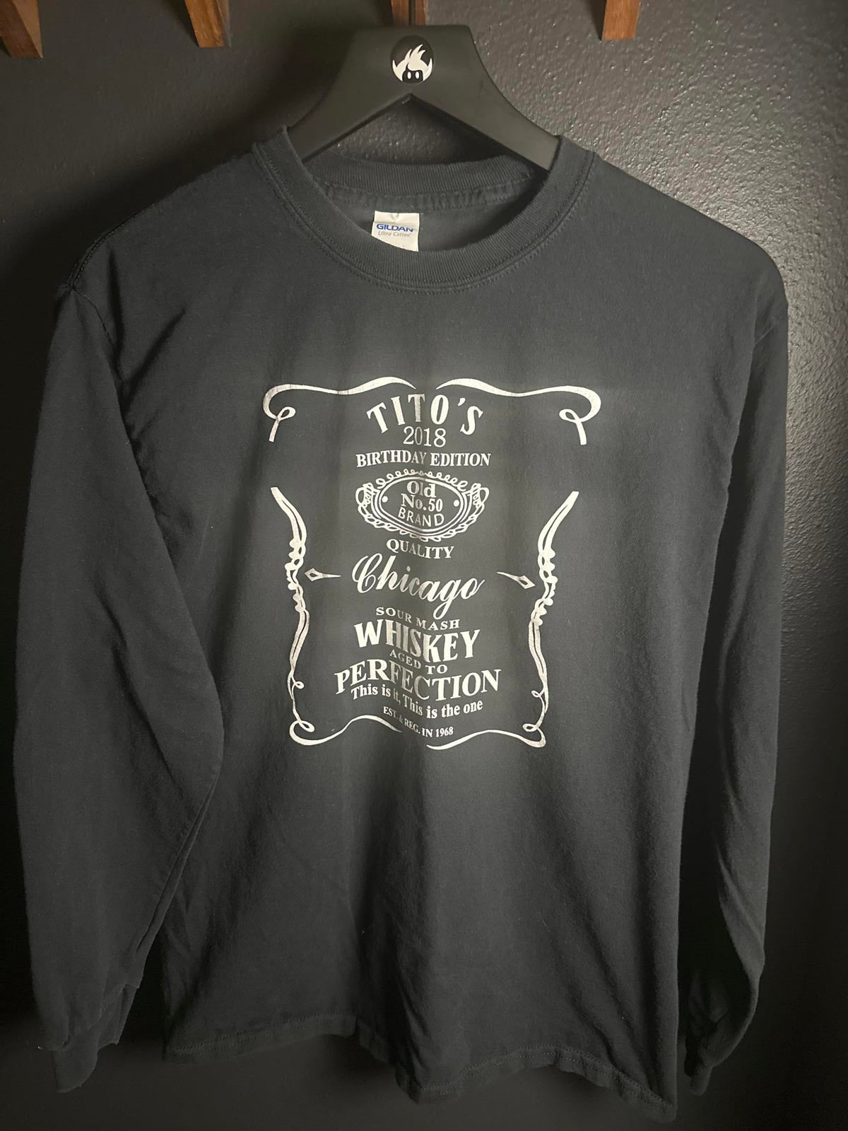 Gildan Tito's 2018 Birthday Edition Long Sleeve T-Shirt