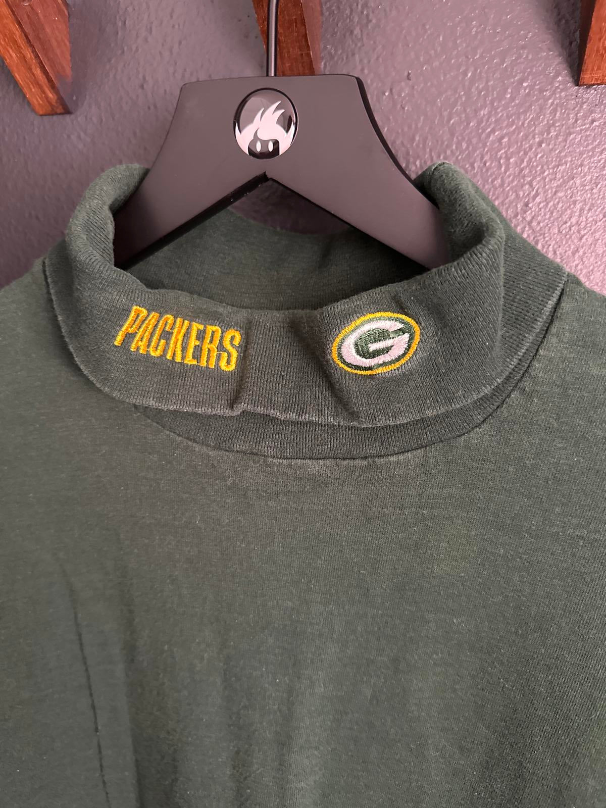 Vintage Green Bay Packers Heavyweight Long Sleeve Turtleneck