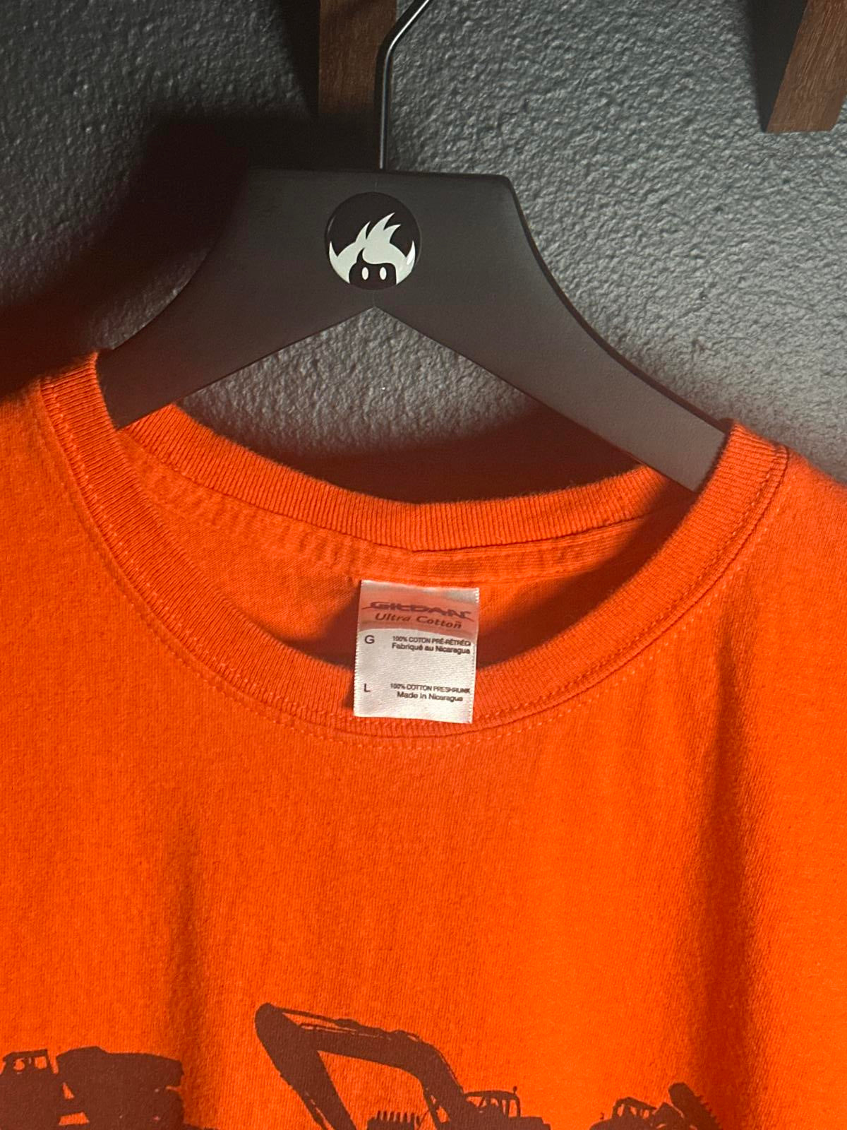 Doosan Orange Graphic T-Shirt, Men's Large