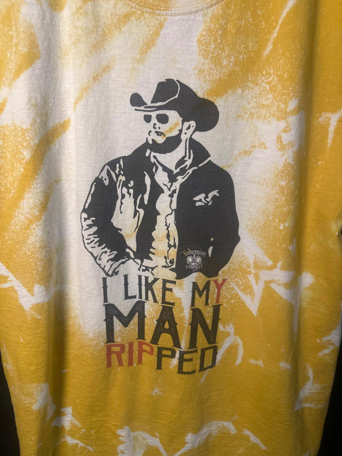 Rip Yellowstone Cowboy Graphic Tee - Like My Man Ripped