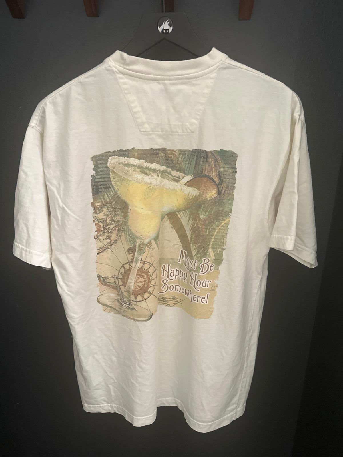 Newport Blue 'Most Be Happy Hour' Graphic Tee