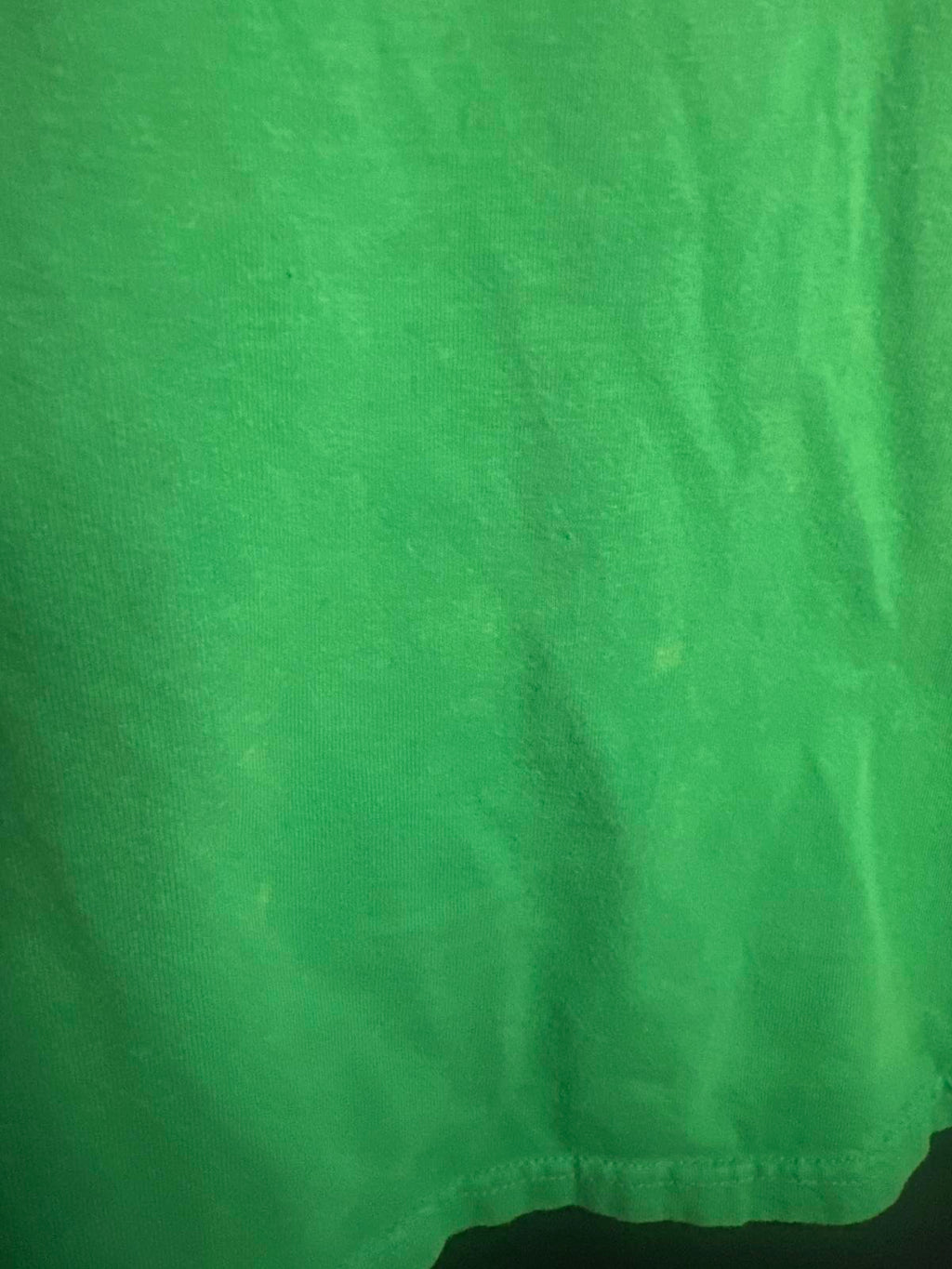 Green Gildan Ultra Cotton T-Shirt with Oscar Cartoon Face Print