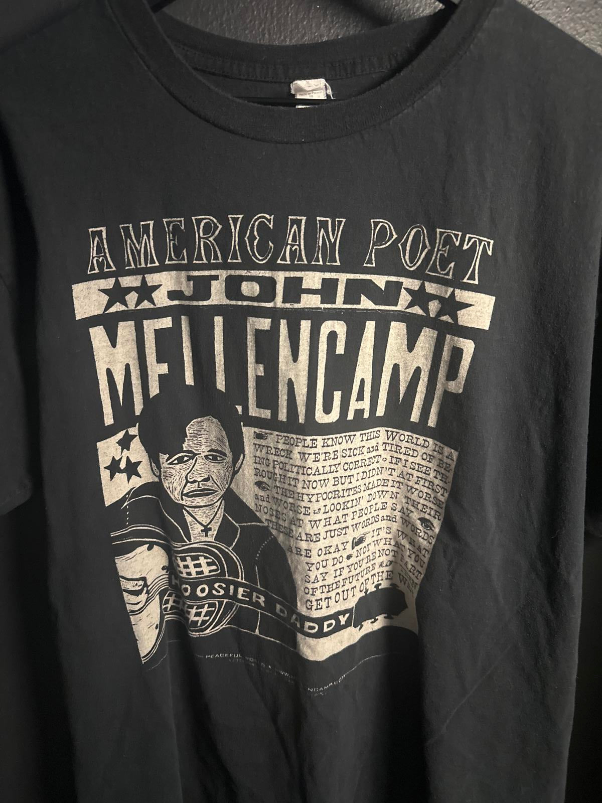 Vintage Style John Mellencamp Graphic Tee