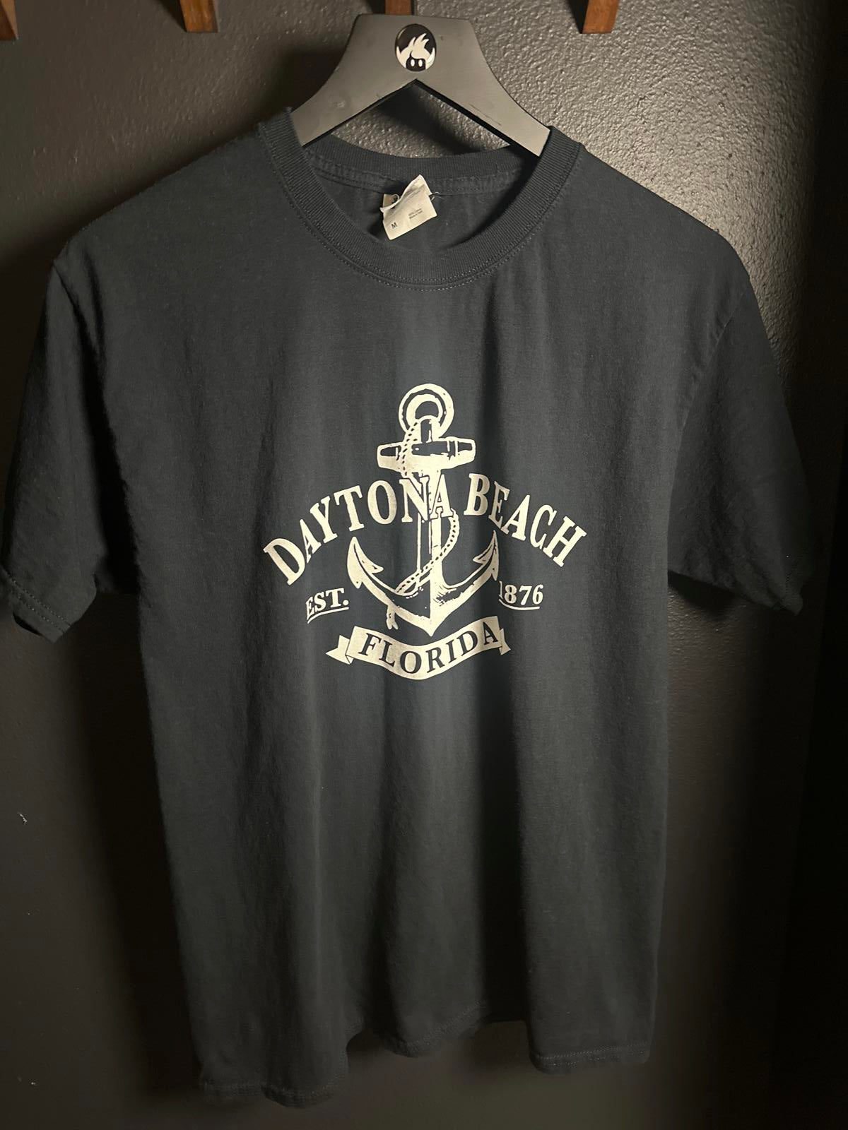 Daytona Beach Florida Anchor Graphic Men's T-Shirt