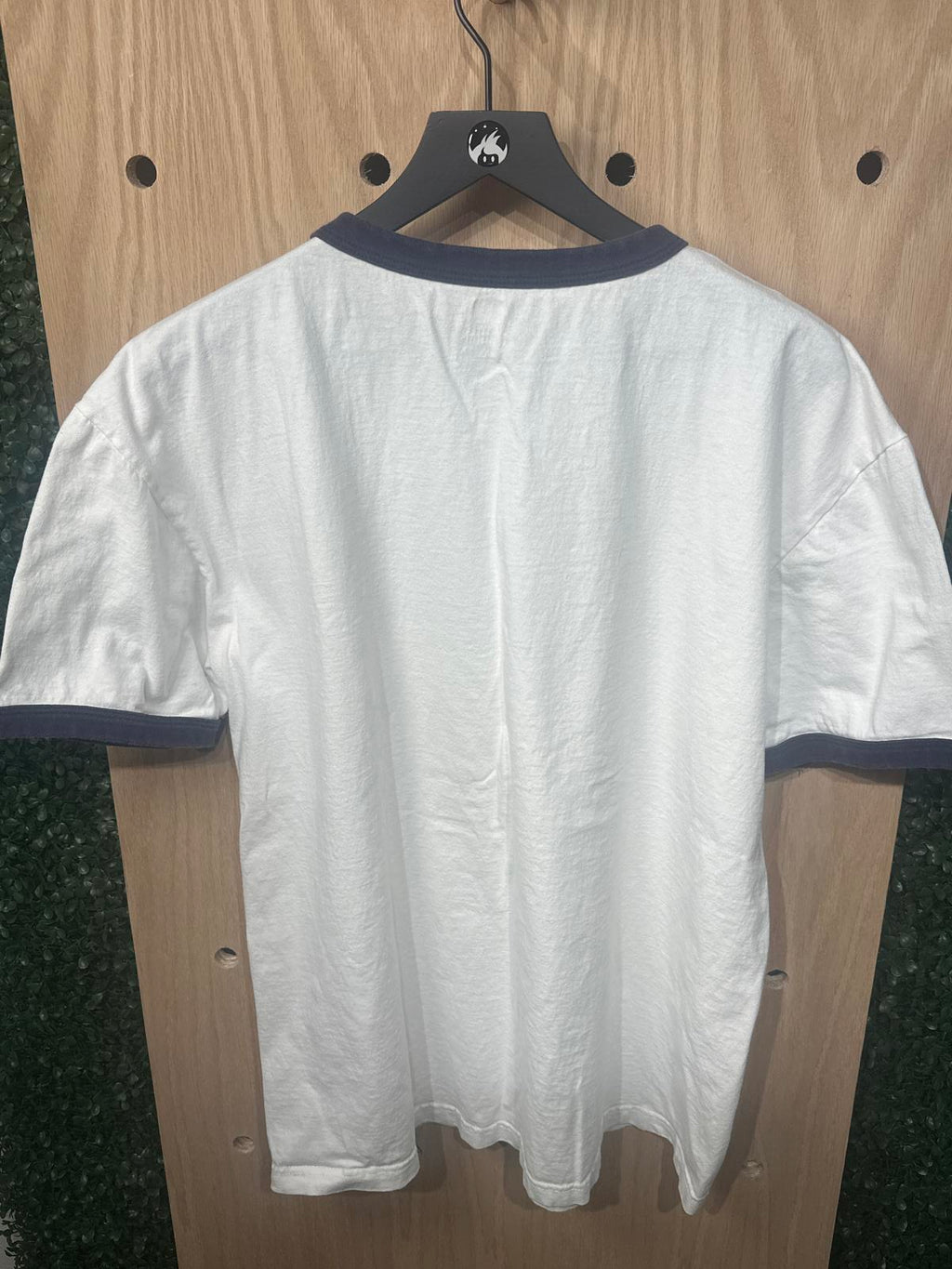 Milwaukee Brewers MLB Ringer T-Shirt White Navy Blue XL