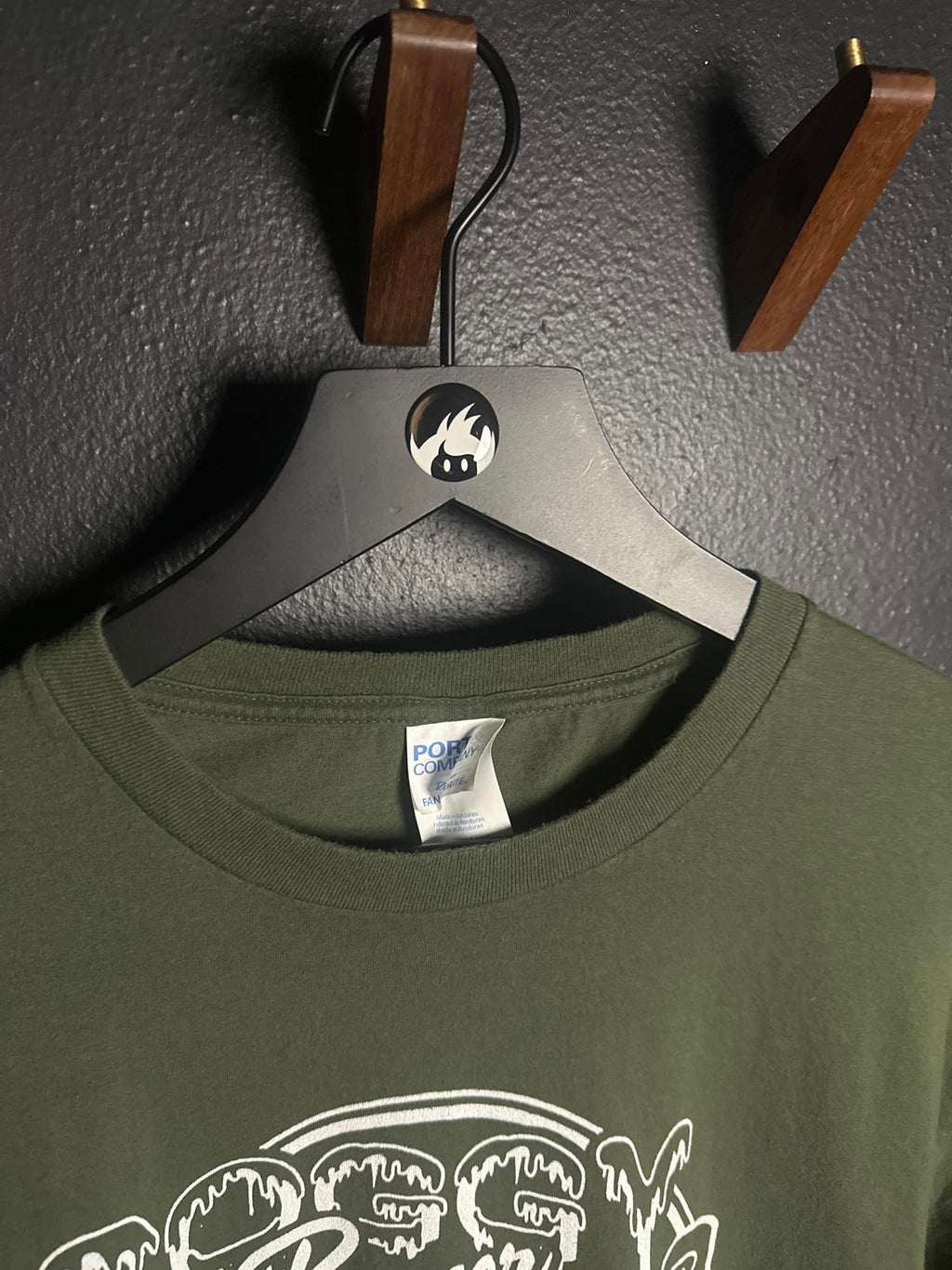 Green Graphic Beaver BBQ T-Shirt