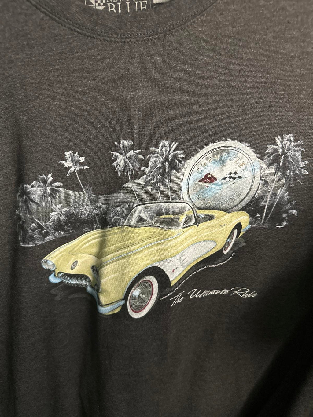 Chevy Corvette Graphic Tee by Newport Blue - XXL