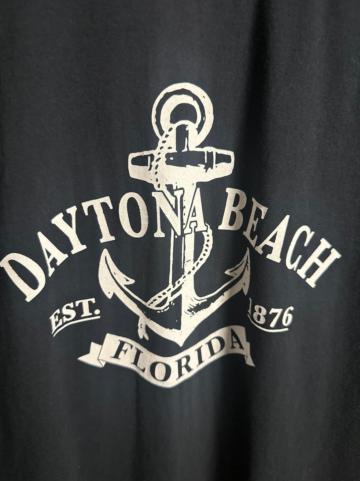 Daytona Beach Florida Anchor Graphic Men's T-Shirt