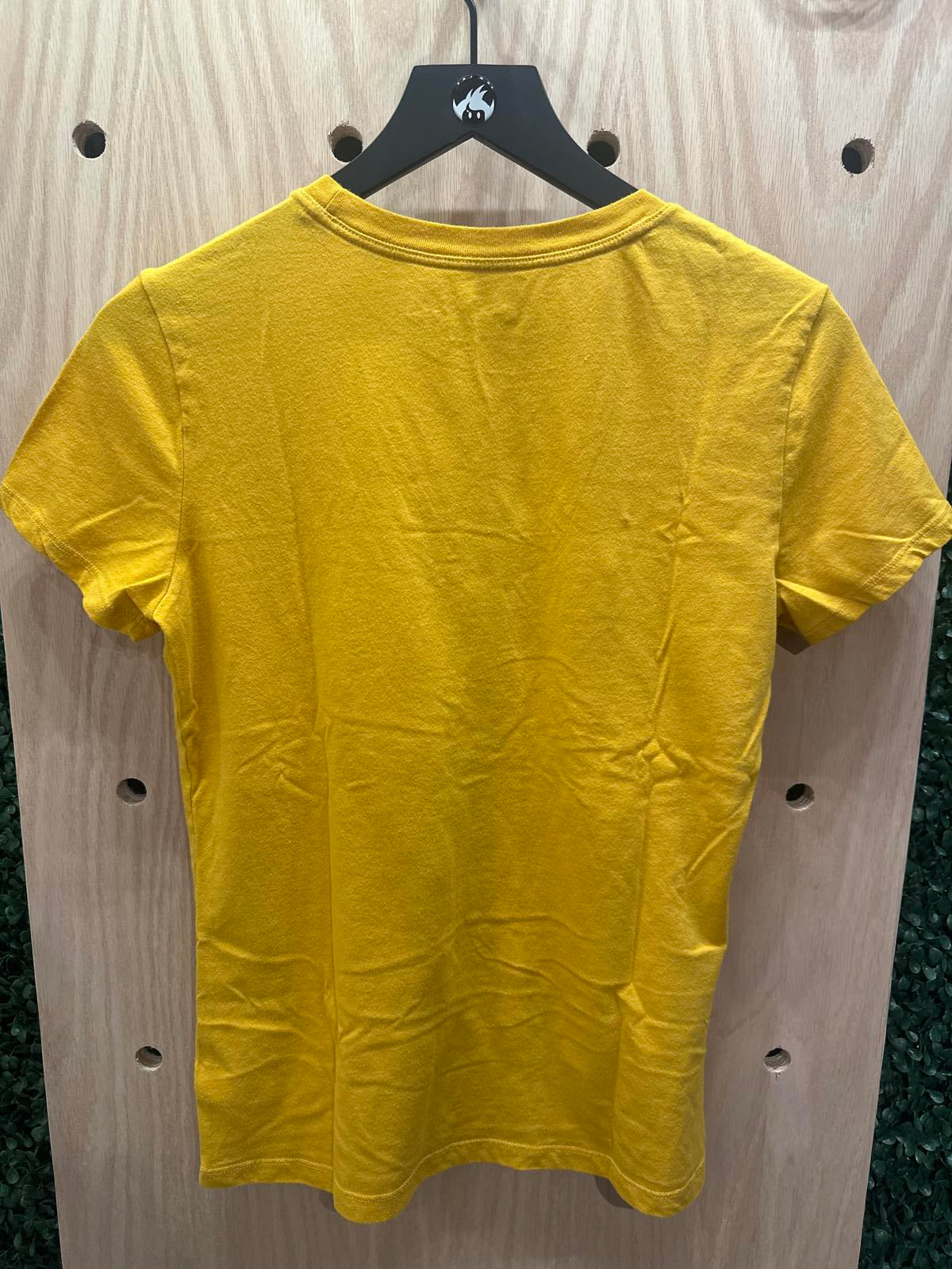 Aeropostale Classic Crew Yellow Graphic T-Shirt