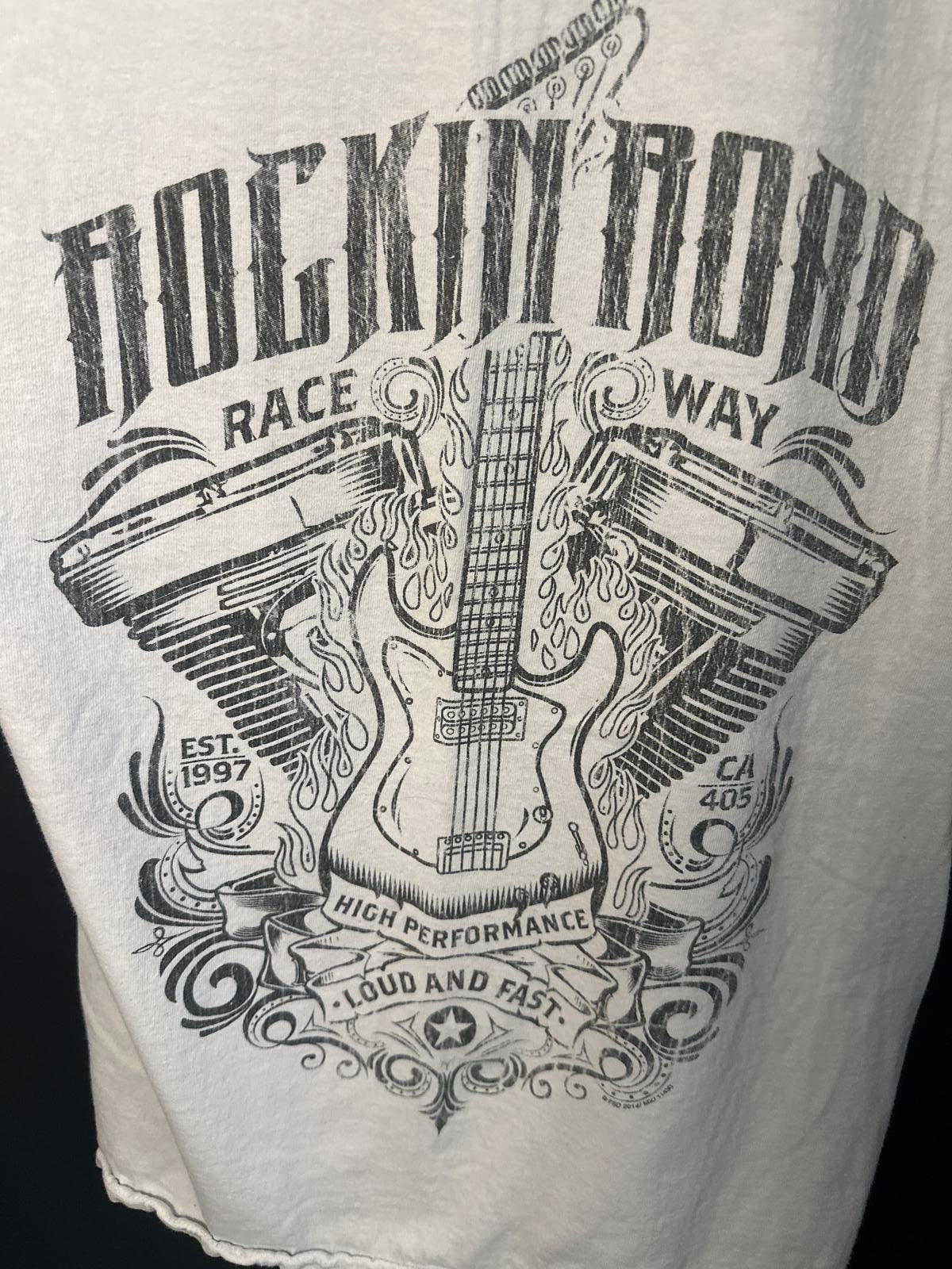 Rockin' Road Graphic Tee - Classic Rock Style