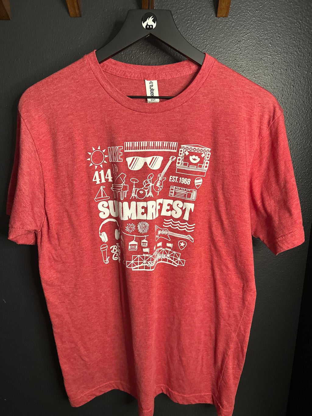 Summerfest Graphic Tee - Unisex Red T-Shirt