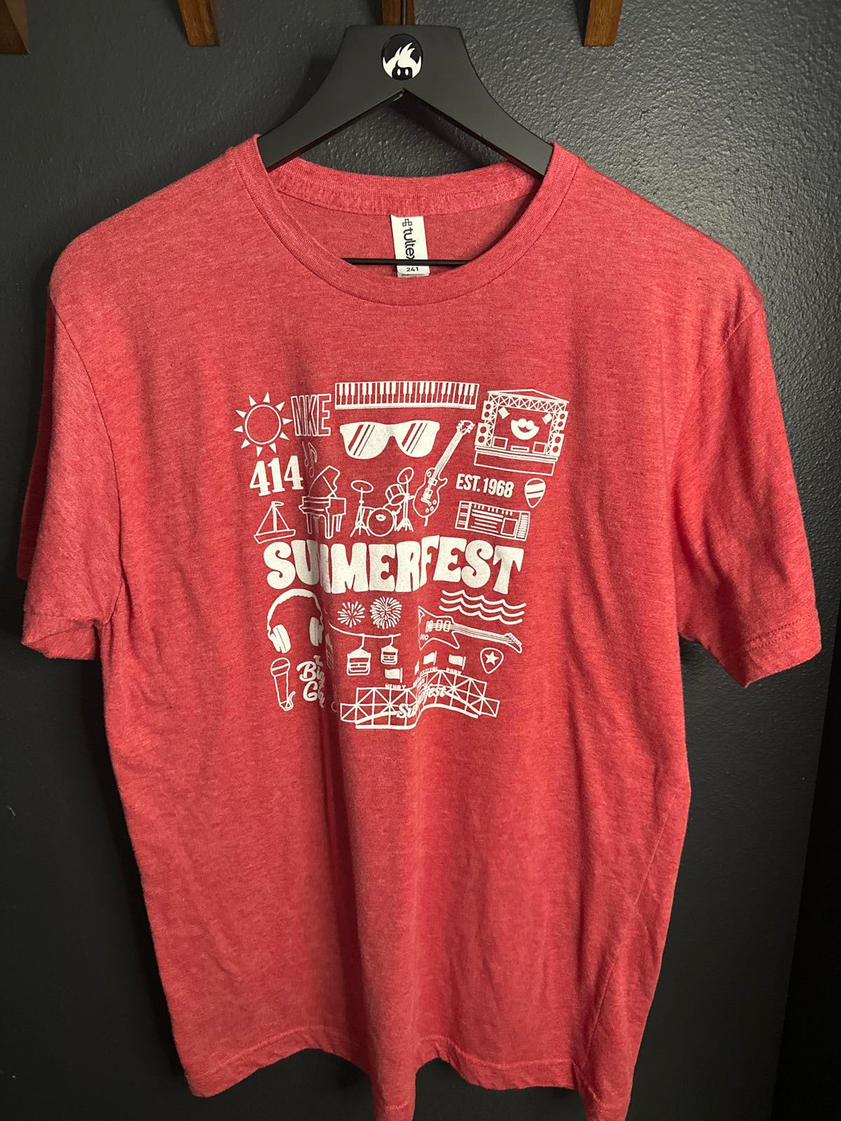 Summerfest Graphic Tee - Unisex Red T-Shirt