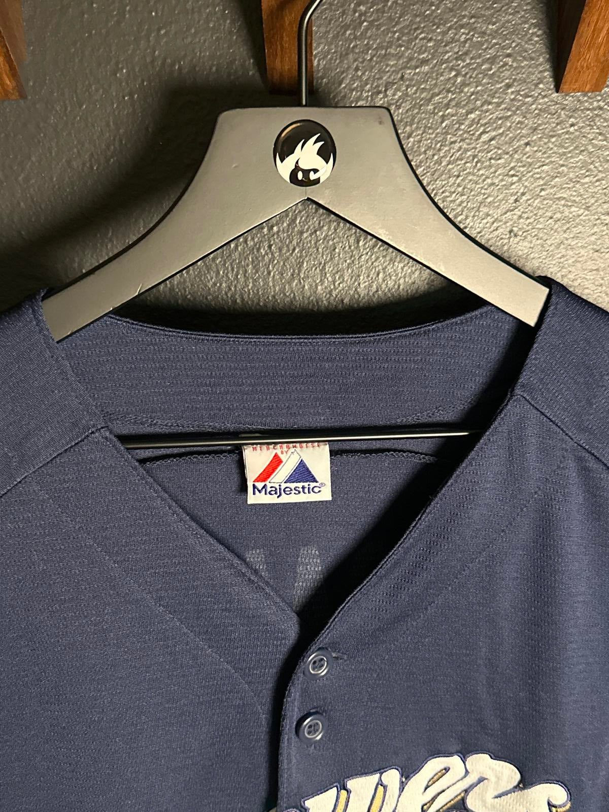 Majestic Milwaukee Brewers Baseball Jersey #8 Braun